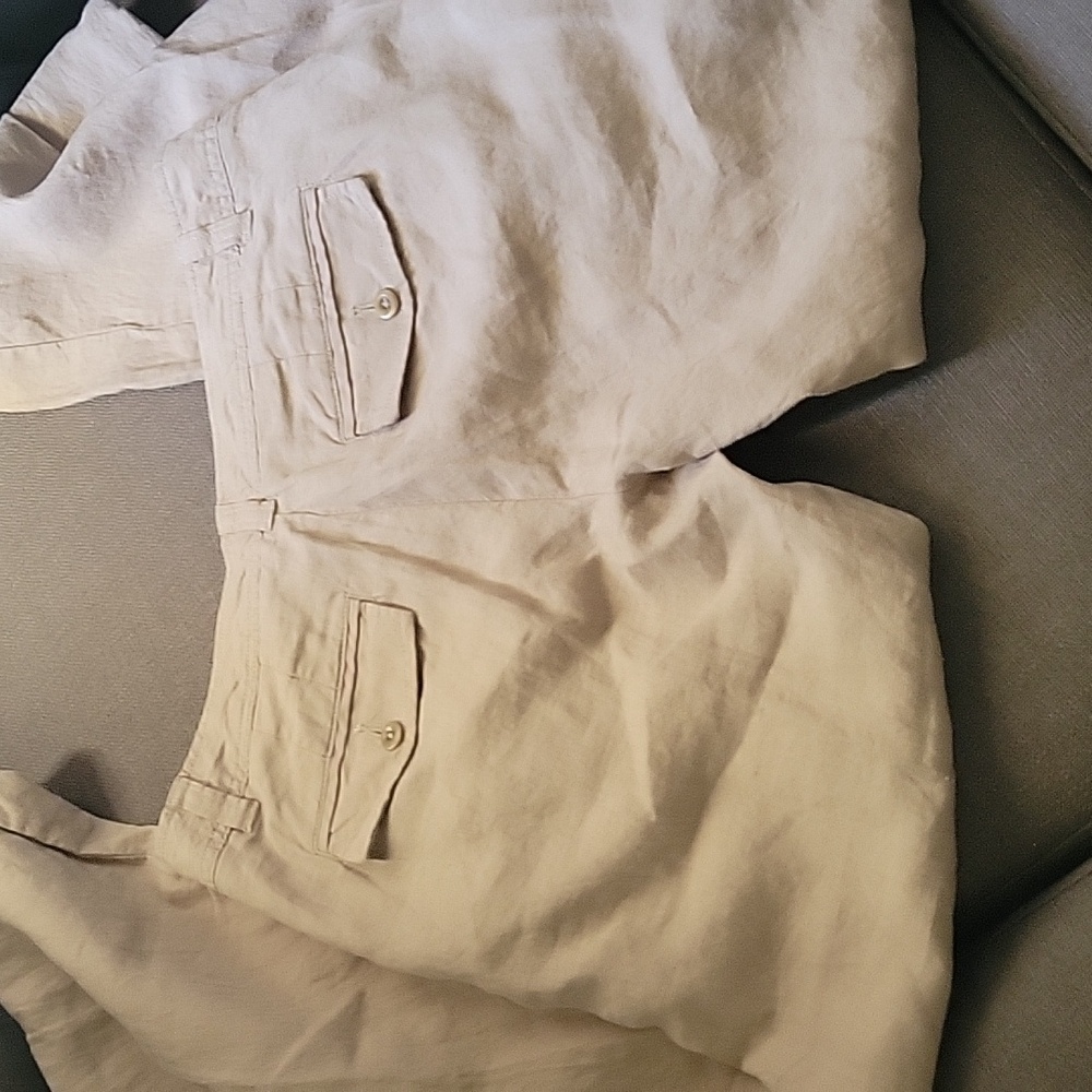 GAP 100% LINEN PANTS - Picture 8 of 16